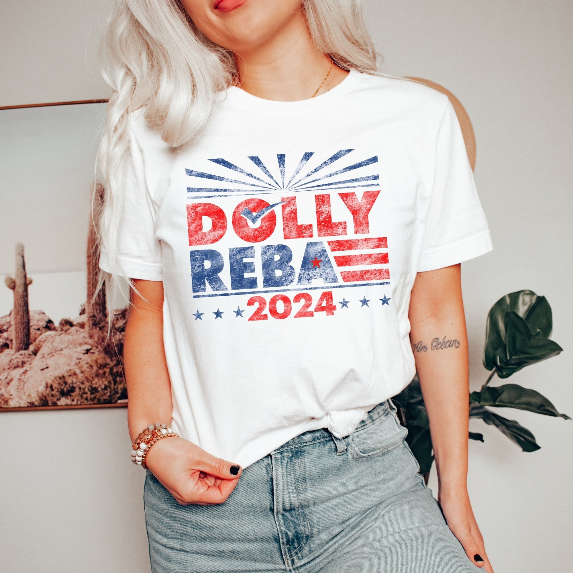Dolly And Reba 2024 Dolly For President Dolly Parton Shirt